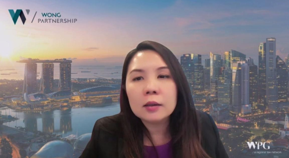 Lesley Tan speaking during the Claims vs Commercial Reality webinar